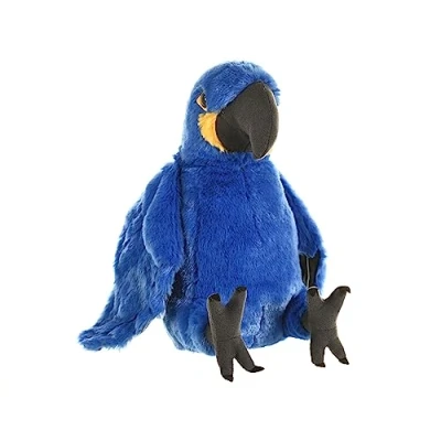Afbeelding van Wild Republic Knuffel Papegaai Junior 30 Cm Pluche Blauw