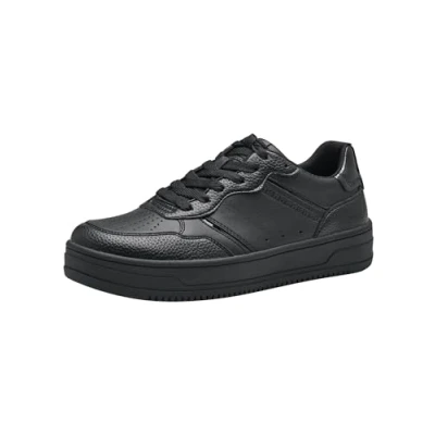 Afbeelding van Tamaris Sneakers laag, Dames, Maat: 39, Black uni Kunststof