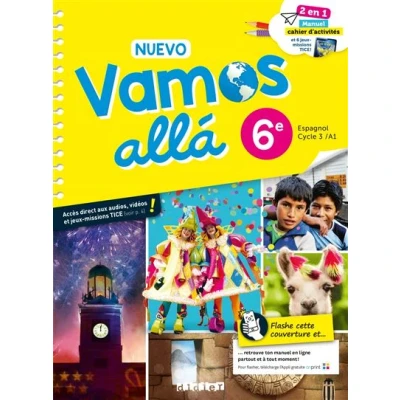 Image de Nuevo Vamos allá 6e Espagnol Ed.2021 Manuel cahier élève