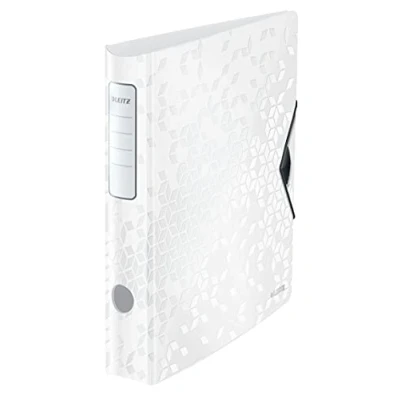 Afbeelding van Leitz WOW ordner Active rug van 6,5 cm, wit