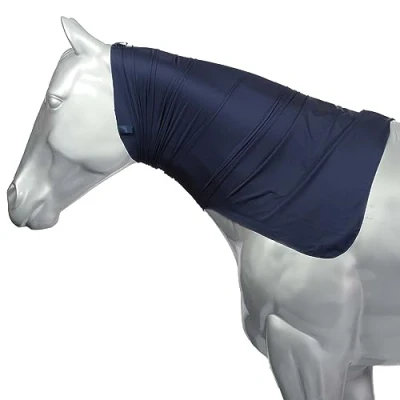 Afbeelding van Weatherbeeta Neck Rug Stretch Navy Cob Agradi.be
