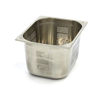 Afbeelding van Maxima Gastronorm Bak 1/2 GN 20 cm Diep RVS Geperforeerd Bakken