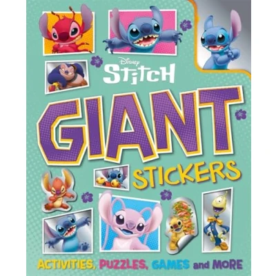 Afbeelding van Activities, puzzles, games and more Disney Stitch: Giant Stickers