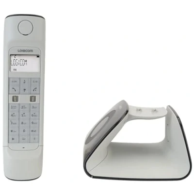 Image de Téléphone fixe sans fil Logicom Retro 2 DECT Noir