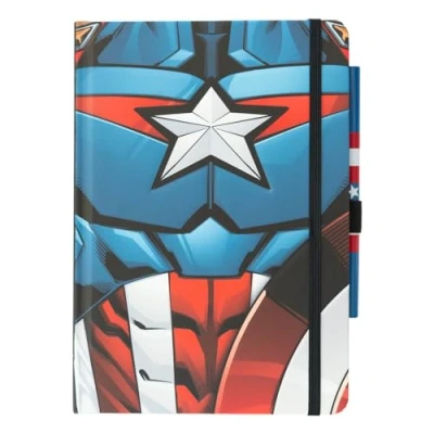 Afbeelding van Grupo Erik Notitieboek Marvel, Captain America Bullet Journal Notebook Agenda A5