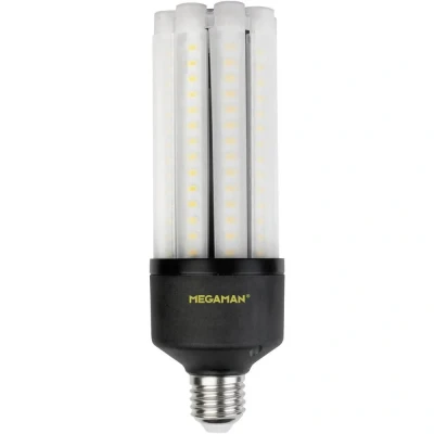 Afbeelding van Megaman MM60724 LED lamp Energielabel F (A G) E27 Staaf 27 W = 50 Neutraalwit (Ø x l) 63 mm 188 1 stuk(s)