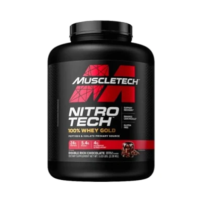 Afbeelding van Nitro Tech Whey Gold 2270gr Chocolade