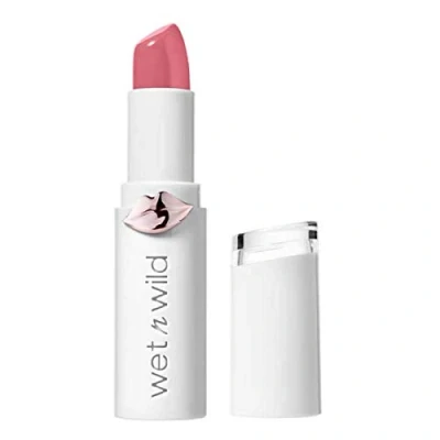 Image de Wet n Wild, Megalast Lipstick, Rouge à Lèvres Mat et Velouté Longue Durée, Infusé d&#039;Acide Hyaluronique, de Vitamines d&#039;Extraits Naturels Plantes Marines, Application Facile, Nuance Pinky Ring