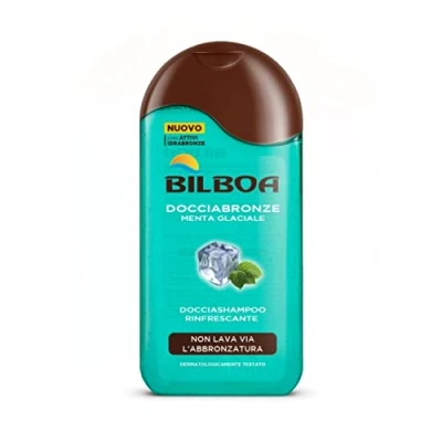Afbeelding van Bilboa Abbronzante DocciaBronze Bronzing Ice Douche met munt, 250 ml