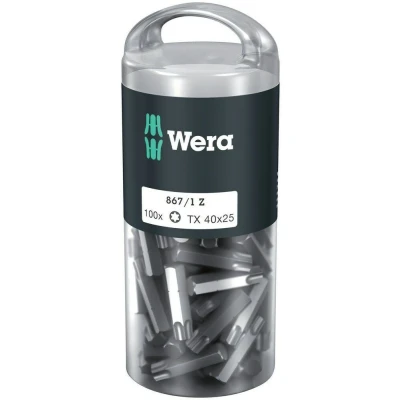 Afbeelding van 867/1 Torx Bits Diy 100, Tx 40 X 25 Mm, 100 Delig