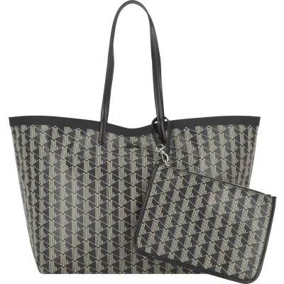 Afbeelding van Lacoste ZELY Shopper, Dames, Maat: One Size, Mono noir beige n