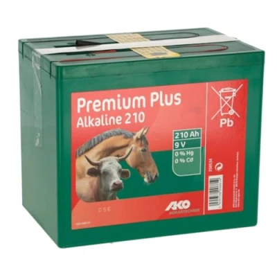 Afbeelding van Ako alkaline batterij 9V 210ah