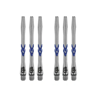 Afbeelding van Red Dragon Gerwyn Price Iceman V Groove Aluminium Medium Blue Shafts (Stems)
