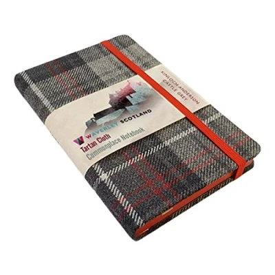 Afbeelding van Waverley S.T. (M): Castle Grey Pocket Genuine Tartan Cloth Commonplace Notebook
