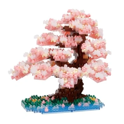 Afbeelding van Van stenen gebouwd figuur BANDAI NANOBLOCK Deluxe Cherry Blossom 990 stuks
