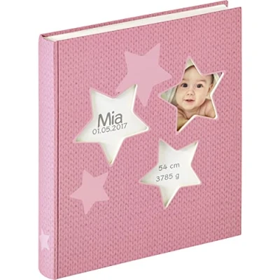 Afbeelding van walther+ design Walther UK 133 R Fotoalbum (b x h) 28 cm 31 Roze 50 bladzijden