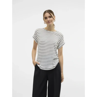 Afbeelding van Pull vmbrianna ss o neck pullover b vero moda