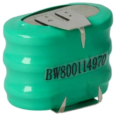 Afbeelding van vhbw NiMH Vervangende knoopcel voor type 3/V150H, 3 pinnen, 150 mAh, 3,6 V, geschikt modelbouwbatterijen enz.