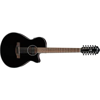Afbeelding van Ibanez AEG5012 BKH 12 String akoestische gitaar