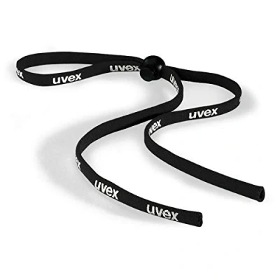 Afbeelding van Uvex Unieke unisex eyewear koord voor brillen, zwart, zwart.
