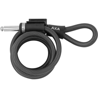 Afbeelding van AXA Newton PI 150/10 Insteekkabel Kabelslot Combineren met Ringslot 150 cm lang diameter 10 mm Zwart