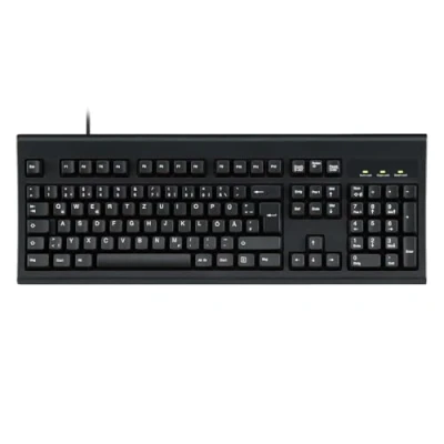 Afbeelding van Perixx PERIBOARD 106 USB toetsenbord, zwart toetsenborden (standaard, met kabel, USB, zwart)