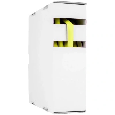 Afbeelding van Hongshang 211184248 Krimpkous zonder lijm Geel 9.50 mm 4.80 Krimpverhouding:2:1 10 m