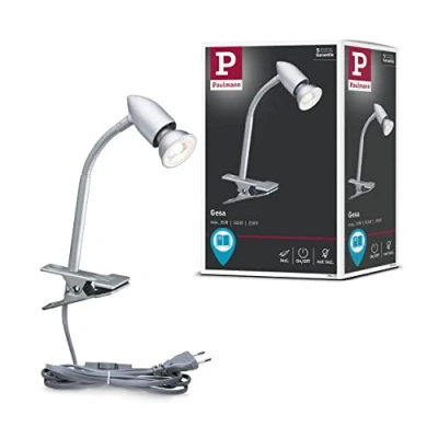 Afbeelding van Paulmann Gesa 95425 Klemlamp LED GU10 35 W Chroom (mat)