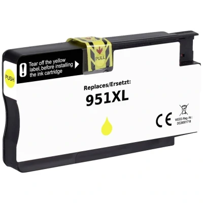 Afbeelding van Renkforce Inktcartridge vervangt HP 951XL, CN048AE Compatibel Geel RF 5706060