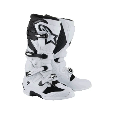 Afbeelding van Alpinestars Tech 7 Crosslaarzen Wit / Zwart maat 5 = 38