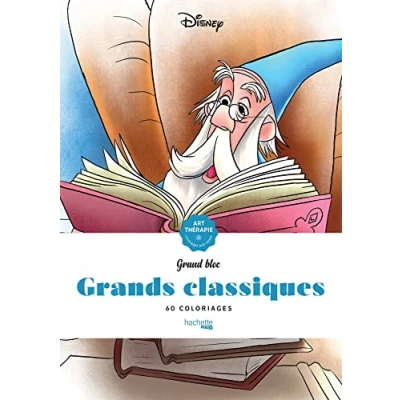 Afbeelding van Grand bloc Disney Grands Classiques Kleurboek voor volwassenen