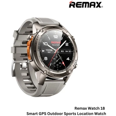 Afbeelding van Remax WATCH18 SmartWatch Intelligent GPS Outdoor Sports Positioning Watch Zilver
