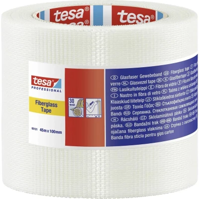 Afbeelding van tesa 60101 00003 00 Textieltape Professional Wit (l x b) 45 m 10 cm 1 stuk(s)