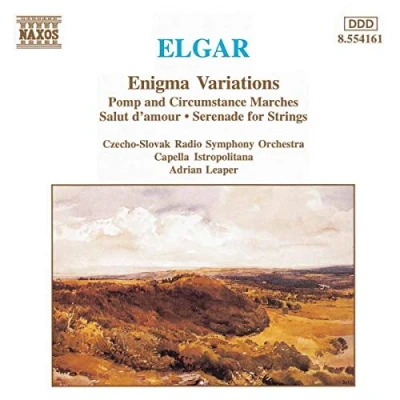 Afbeelding van Capella Istropolitana, Czecho Slovak Radio Symphony Orchestra, Adrian Leaper Elgar: Enigma Variations (CD)
