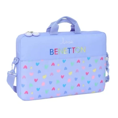 Afbeelding van Laptoptas Benetton Lila 40 x 27 4 cm