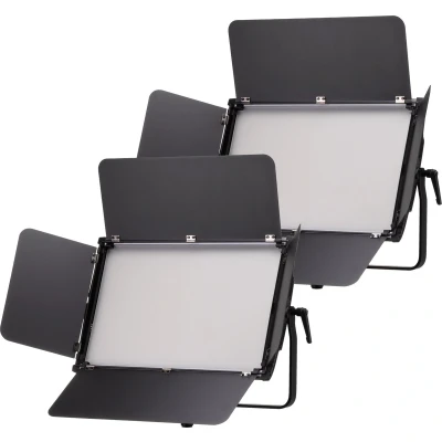 Afbeelding van Bresser Studiolamp Set van 2 BR S150B PRO Lichtintensiteit Variabel Instelbaar