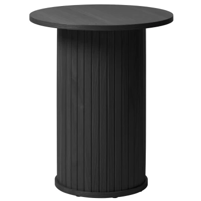 Afbeelding van Hygge Interiors Nola Ronde Bijzettafel Zwart
