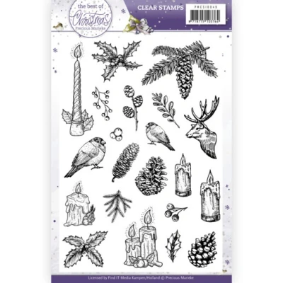 Afbeelding van Clear Stamps Precious Marieke The Best Christmas Ever