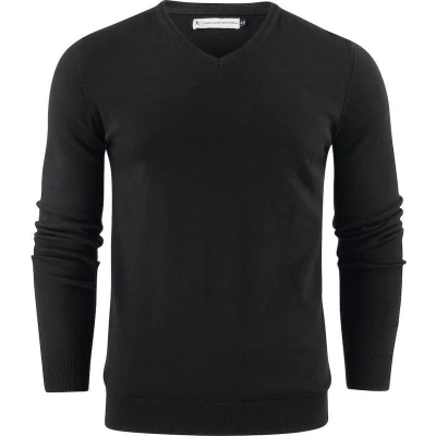 Afbeelding van James Harvest SWEATER ASHLAND V NECK 2112507 Zwart