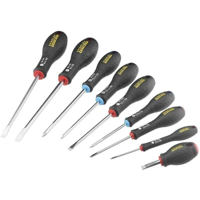 Image de STANLEY FMHT65424 0 Jeu de tournevis FATMAX standard/parallèle/Pozidriv 9 pièces