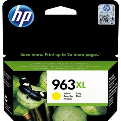 Afbeelding van HP 963XL originele high capacity gele inktcartridge (3JA29AE)