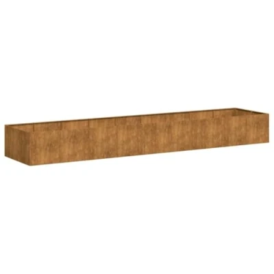 Afbeelding van Plantenbak roestig 360x80x40 cm weervast staal