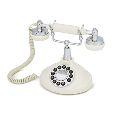 Afbeelding van GPO 1920SPUSHOPAL Telefoon Opal klassiek jaren ‘20, druktoetsen, creme