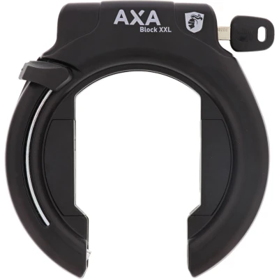 Afbeelding van Ringslot Axa Block XXL Retractable zwart