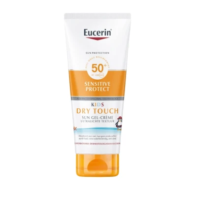 Afbeelding van Eucerin Sun Sensitive Protect Dry Touch Kids Gel Crème SPF50+ 200 ml