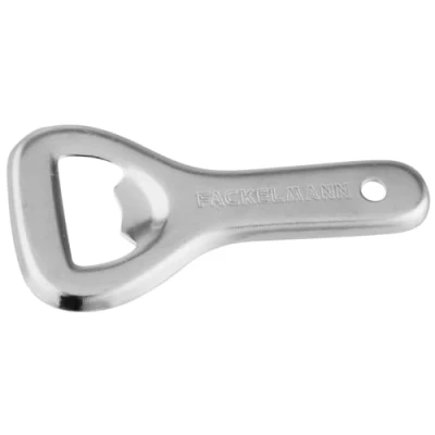 Afbeelding van Fm Professional 21496 flessenopener, bieropener, roestvrij staal, grijs, 8 cm x 4 cm, 10 stuks