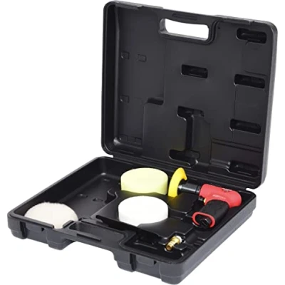 Afbeelding van KS Tools 515.5120 Mini polijstmachine, 6 delig, wit