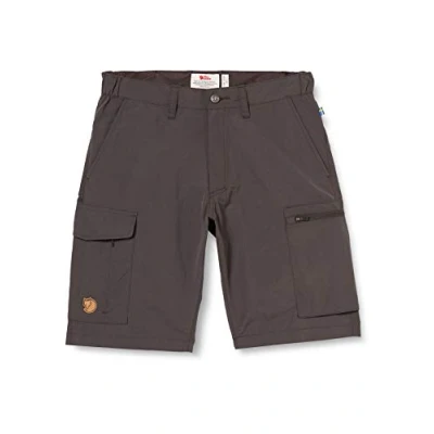 Afbeelding van Fjällräven Travellers MT Short Heren Dark Grey 52 Grijs Wandelbroek