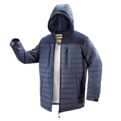 Afbeelding van ATLAS FOR MEN Donsjack voor heren Waterafstotend en warm Verkrijgbaar in grote maten van M tot 5XL, Blauw