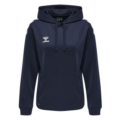 Afbeelding van hummel Hmlcore Xk Poly Sweatshirt Hoodie Woman Dames Trainingspak, Marinier